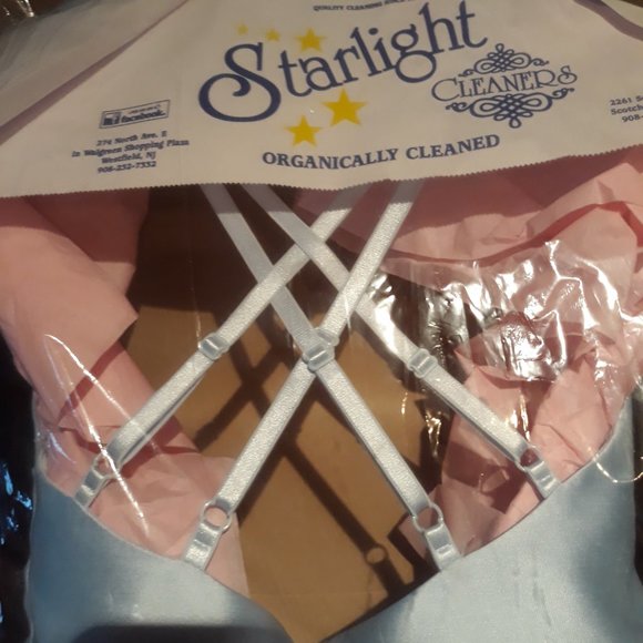 Ice Blue Juniors' 3d-floral Applique Gown - Picture 6 of 6